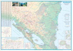 Nicaragua & Honduras ITMB Travel Reference Map