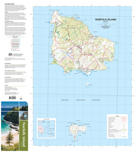 Norfolk Island Geoscience Map