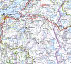 Norway Hallwag Map