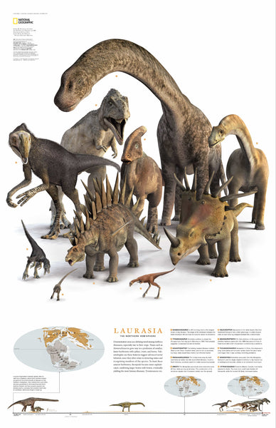 Planet of the Dinosaurs Laurasia - Published 2007 by National Geographic