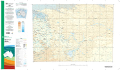 SF-51 Oakover River 1:1 Million General Reference Topographic Map