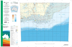 SI-51 Esperance 1:1 Million General Reference Topographic Map