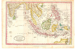 South East Asia (1823) Print