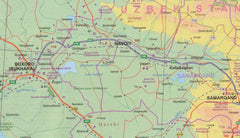 Turkmenistan & Afghanistan ITMB Map