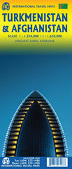 Turkmenistan & Afghanistan ITMB Map