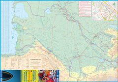 Turkmenistan & Afghanistan ITMB Map