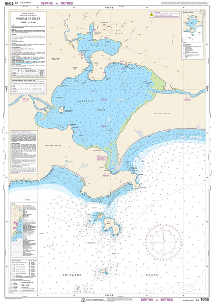 1046 - Nornalup Inlet DPI Chart