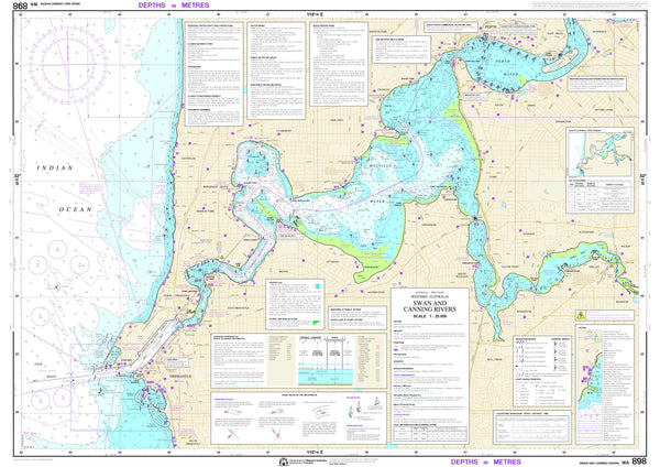 Recreational Inshore Charts for Western Australia