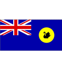 Western Australia WA State Flag (knitted) 1370 x 685mm