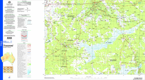 Youanmi SH50-04 Topographic Map 1:250k 