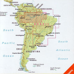 Brazil Amazon Nelles Map