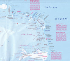 Antarctica & Tierra Del Fuego ITMB Map
