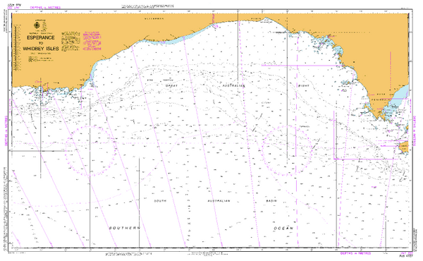 AUS 727 - Rocky Island to Eclipse Islands Nautical Chart