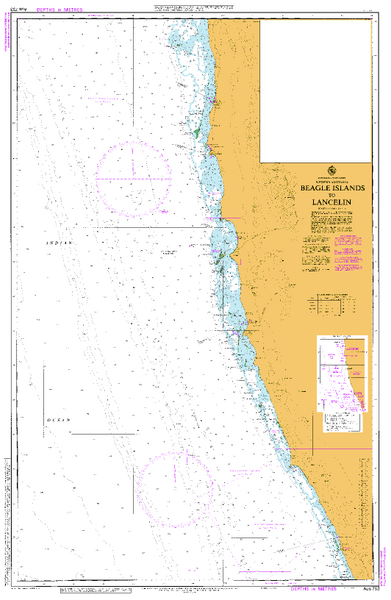 AUS 753 - Beagle Islands to Lancelin Nautical Chart