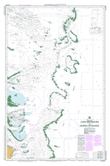 AUS 836 - Cape Weymouth to Olinda Entrance Nautical Chart