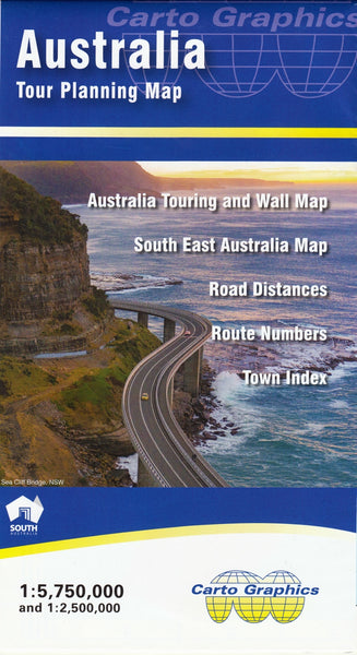 South East Australia & Australia Map Cartographics