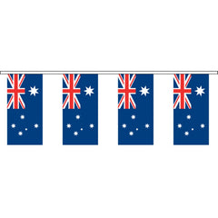 Australian Flag Bunting 10 meter - Paper