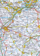 Belgium Luxembourg Hallwag Map