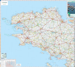 France Brittany 512 Michelin Map