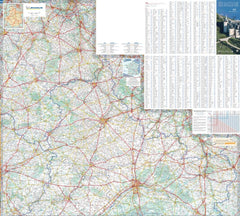 France Central France 518 Michelin Map
