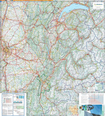 France Rhone-Alps 523 Michelin Map