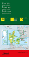 Denmark & Faroe Islands Freytag Map