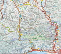 Italy Piedmont & Aosta Valley Michelin Map 351