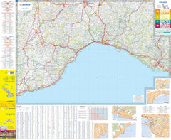 Italy Liguria Michelin Map 352