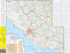 Italy Lazio Michelin Map 360