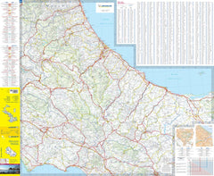 Italy Abruzzo & Molise Michelin Map 361