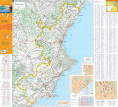 Spain Eastern - Valencia, Murcia Michelin Map 577