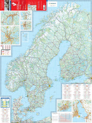 Scandinavia Michelin Map 711
