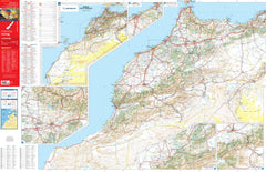 Morocco Michelin Folded Map 742