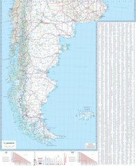 Chile & Argentina Michelin Map 788