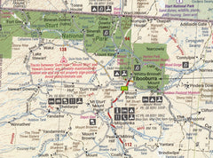 Great Desert Tracks Eastern Sheet Hema Map