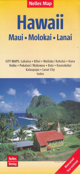 Hawaii Maui Molokai Lanai Nelles Map