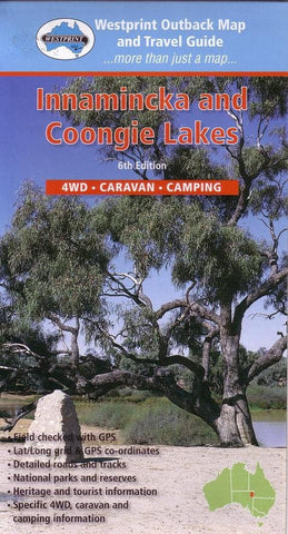 Innaminka & Coongie Lakes Map Westprint