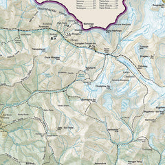 Khumbu National Geographic Folded Map