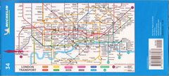 London Michelin 34 Folded Map