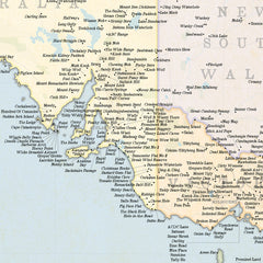 Marvellous Map of Actual Australian Place Names