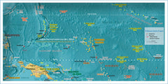 Micronesia Wall Map