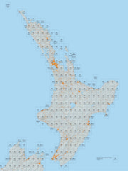 AX33 - Mokohinau Islands Topo50 map