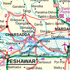 Pakistan ITMB Map