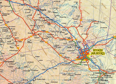Saudi Arabia - Kuwait ITMB Map