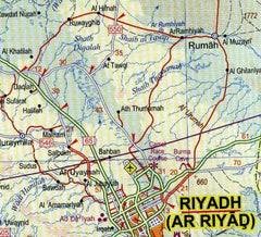 Saudi Arabia - Kuwait ITMB Map