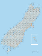 BA33 - Waiheke Island Topo50 map