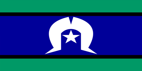 Torres Strait Islander Flag (fully sewn) 1370 x 685mm