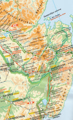 Trans Siberian Railway Gizi Maps Folded