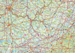 USA East Marco Polo Map — interior map detail