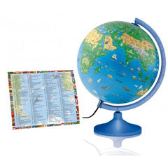 Family S Solid Atmosphere Illuminated 30cm Globe